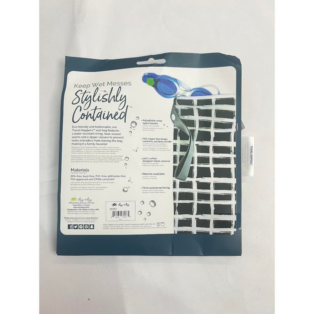 NEW! Itzy Ritzy Sealed Wet Bag With Adjustable Handle SAFARI SQUAD - Picture 2 of 6